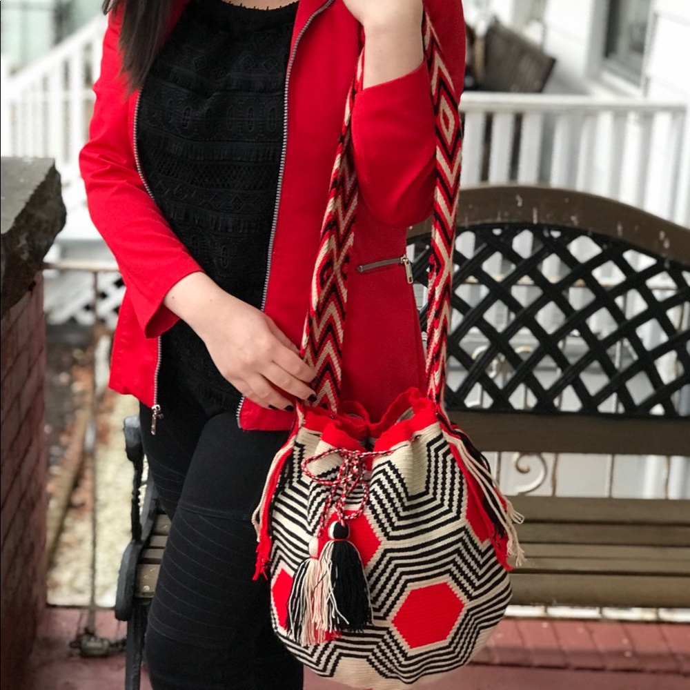 Wayuu Mochila, Colombian Bag - Colariv